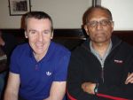 Click to view big image Pete White and Jag Patel